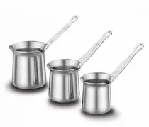 Korkmaz Cafetera Turca Inox's Strong c/3 PCS