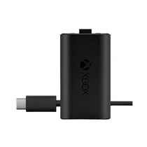Batería Recargable Xbox Con Cable USB-C Negro