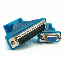 Adaptador de Vídeo VGA Fêmea para Paralelo Macho – Azul