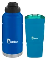 Kit Copo Cervejeiro 532ML + Garrafa Térmica Trailblazer 946ML Bubba - Azul