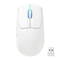 Attack Shark Mouse Gamer X5 Wireless Bluetooth RGB Branco