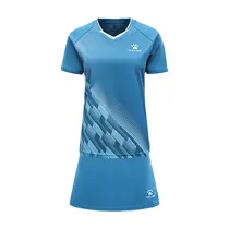 Roupa de Tênis e Padel Feminino Kelme Azul/Celeste M