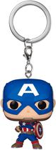 Boneco Chaveiro Captain America - Marvel - Funko Pop! Pocket