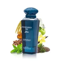 Perfume Le Bonheur Remember Me Blue 100ML Unissex