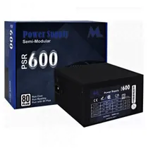 Fonte de Energia Mtek PSR-600 80 Plus 600 W Semi Modular