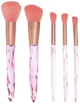 Kit Pincel Ruby Face Make-Up - Y00527 (5 Peças)