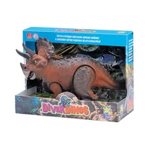 Figura de Dinosaurio Divertoys Diver Dinos Triceratops 8195