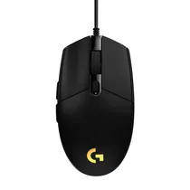 Mouse Logitech G203 Lightsync RGB Gamer USB - Preto 