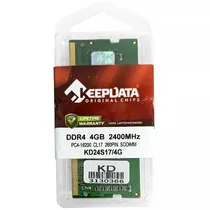 Memória Ram para Notebook 4GB Keepdata KD24S17/4G DDR4 de 2400MHZ