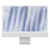 Imac Apple 2024 MCR24LL/A M4 24GB 512GB SSD Tela 24" 4.5K - Prata