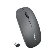 Mouse Inalámbrico Quanta A-48G Pro Office Negro