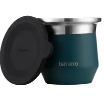 Terrano Guampa Flap AC403060504 Acero Inoxidable Petroleo Blue