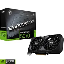 Placa de Vídeo MSI Geforce RTX 5070 Shadow 2X Oc Edition 12 GB GDDR7