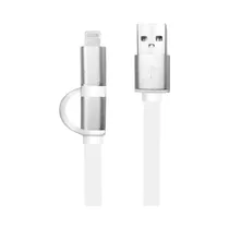 Cable USB Argomtech ARG-CB-0058 Lightning Y Micro USB