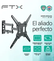 Soporte p/TV FTX FTX68-443 23 A 55 30KG Articulado/Inclinacion 10°/Giro 90  Soporte p/T...