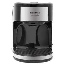Britania Cafetera Duo Coffee Inox 0.25L 2 Tazas/5NIVEL/220V 60HZ Negro