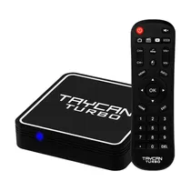 Receptor Audisat Taycan Turbo - 4K - 2/16GB - Wi-Fi - Fta - Preto
