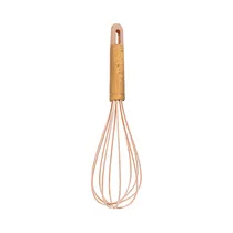 Batidor Manual de Silicona SK-1502-Co 26 CM Coral