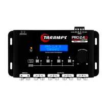 Processador de Audio Taramps Pro 2.4D Dynamic Peak - Equalizador - 4 Canais  Processador...