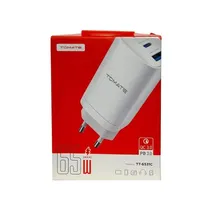 Tomate TT-6531C Cargador 65W Blanco  Tomate TT-6...