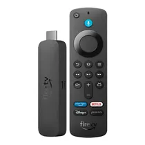 Adaptador Multimídia Amazon Fire TV Stick - 4K - Wi-Fi/Bluetooth - 3ª Geração - Preto - Caixa Dan