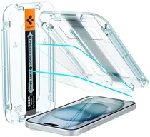 Pelicula Spigen iPhone 15 Glastr Ez Fit AGL06903 - 2 Unidades