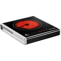 Fogão Elétrico de Vitrocerâmica Electrobras EBVC-11D Smart Cook I 220V - Preto/Prata