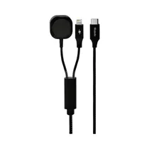 Cable Mcdodo CH-2980 2 En 1 1.5M Negro