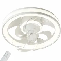 Ventilador Sate A-FAN703 Techo c/Luz 44W Blanco