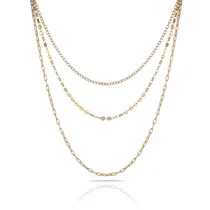 Colar Feminino Freelook FRJ.3.6004-2 Feito de Aço Inoxidável - Dourado