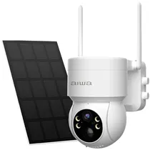 Camera IP Aiwa AWCTO43 Solar Outdoor Smartphone Microfone Wifi HD Bran