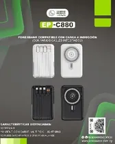 Ecopower Cargador Portatil EP-C880 12000MAH Negro