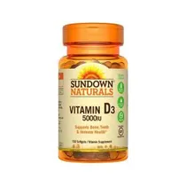 Vitamin D3 5000IU - 150 Softgels - Sundown