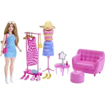 Boneca Barbie Mattel - HPL78 (25 Peças)
