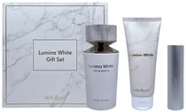 Kit Perfume Stella Dustin Lumina White Edp 2 de 100ML+Body Lotion+Atomizador 5ML