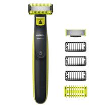 Barbeador Eletrico Philips Oneblade QP2824/10 - Recarregavel - Preto e Verde