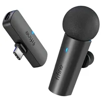 Microfone Fifine M6 - Sem Fio - USB-C - Preto