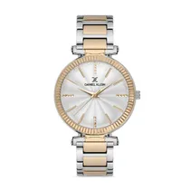 Relógio Analógico Feminino Daniel Klein Premium DK.1.12546-6 - Prata/Dourado