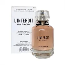 Tester Perfume Givenchy L'Interdit Edt Feminino 80ML