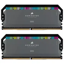 Memoria Ram Corsair Dominator Platinum RGB DDR5 64GB (2X32GB) 6000MHZ - Preto (CMT64GX5M2B6000C40)