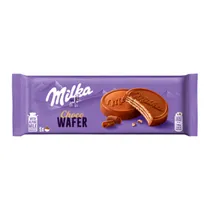 Biscoito Wafer Chocolate Milka X5 150G