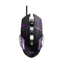 Mouse Gamer Xo M10 USB (6 Botões) – Preto/Prata