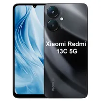 Celular Xiaomi Redmi 13C 5G 256GB / 8GB Ram / Dual Sim / Tela 6.74 / Cam 50MP- Black(Chinês)LP