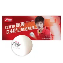 Bola Tênis de Mesa 3 Estrelas com 6 Unidades Ping Pong Profissional com 10PCS