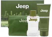 Kit Jeep Adventure Aftershave 100ML+Shampoo+Shower Gel 200ML+Necessaire