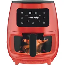Fritadeira Elétrica Smartfy AF03R 900 Watts 3.6 Litros 127V ~ 60HZ - Vermelho/Preto