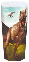 Vaso Plástico Kozi Plast Dinossauros 1304D - 350ML