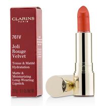 Labial Clarins Joli Rouge Velvet Sapicy Chili 761V