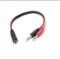 Cable Audio Aux 3.5MM 1 Hembra A 2 Macho HS211T P2  Cable Audio...