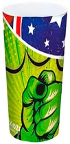 Vaso Plástico Kozi Plast Heróis 1304H - 350ML
